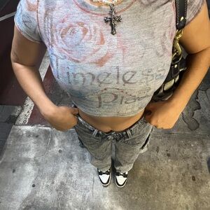 Y2K Vintage Crop top
